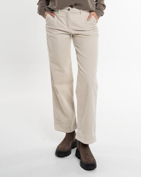Alma & Lovis Klassische Cordhose aus softer Bio-Baumwolle | Genua Rippe von Alma & Lovis