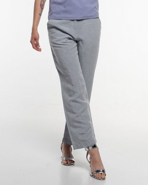 Alma & Lovis Knöchellange Sommerhose aus Lyocell-Leinen-Mix | Lin-Ten Hose von Alma & Lovis