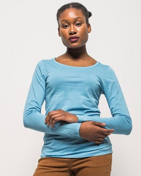 Alma & Lovis Langarmshirt aus 100% Bio-Baumwoll-Jersey (kbA) | Pure Shirt von Alma & Lovis