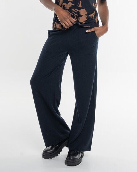 Alma & Lovis Legere Strickmarlene aus softem Bio-Baumwoll-/Woll-Mix | Cot-Wool Strickhose von Alma & Lovis