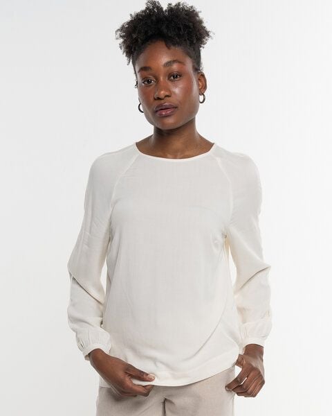 Alma & Lovis Legeres Blusenshirt aus fließendem EcoVero | Raglanbluse von Alma & Lovis