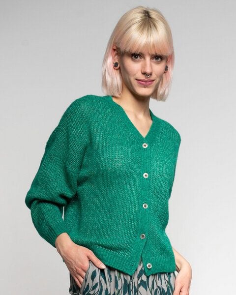 Alma & Lovis Leichte Strickjacke aus feinem Alpakagarn | Light Jacket von Alma & Lovis