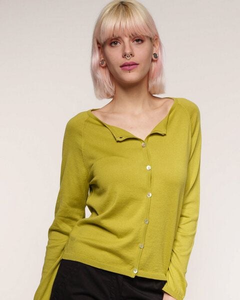 Alma & Lovis Leichter Feinstrick-Cardigan aus reiner Bio-Baumwolle | Cotton Cardigan von Alma & Lovis