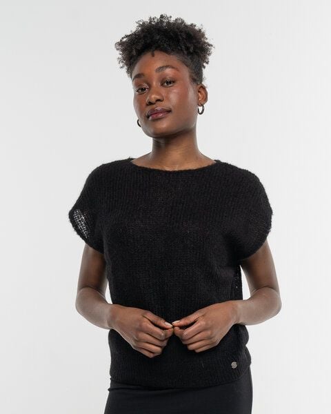 Alma & Lovis Leichter Strick-Pullunder aus feinem Alpakagarn | Light Pullunder von Alma & Lovis