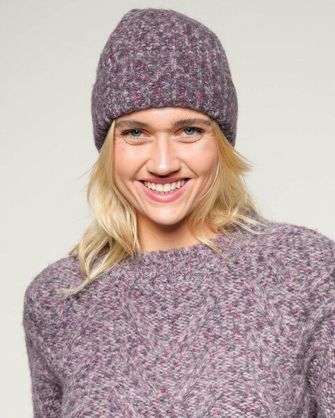 Alma & Lovis Multicolor Mütze im Rippenstrick aus Alpaka-Mix | Fancy Cap Alma & Lovis Multicolor Mütze im Rippenstrick aus Alpaka-Mix | Fancy Cap von Alma & Lovis