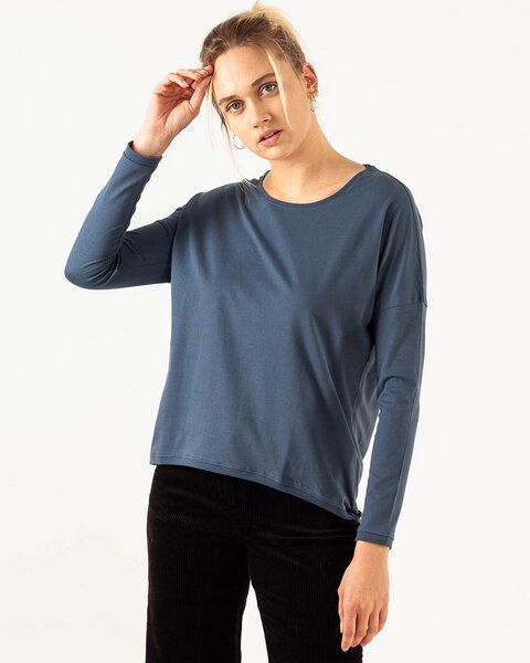 Alma & Lovis Oversized Langarmshirt aus Bio-Baumwolle | Loose Shirt von Alma & Lovis