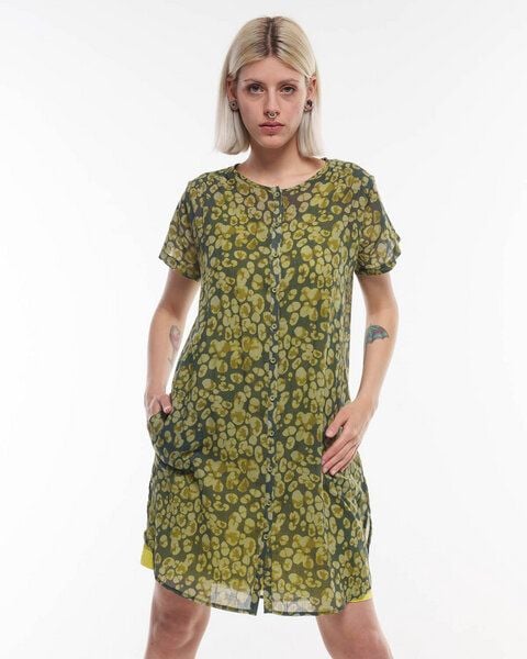 Alma & Lovis Print-Blusenkleid aus Bio-Baumwoll-Batist | Batist Gep Tunika von Alma & Lovis