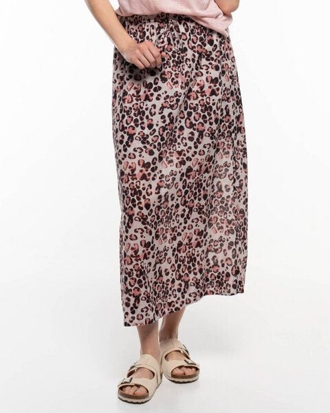 Alma & Lovis Print-Maxirock aus Bio-Baumwoll-Batist | Batist Gep Rock von Alma & Lovis