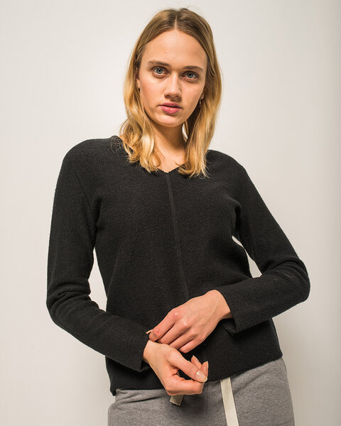 Alma & Lovis Pullover in Walkstoff aus reiner Bio-Wolle | Walk Sweater von Alma & Lovis