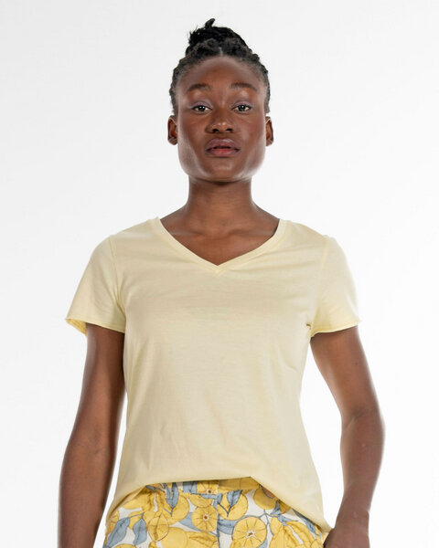 Alma & Lovis Shirt aus Bio-Baumwolle | V-Neck Shirt von Alma & Lovis