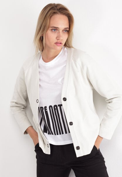 Alma & Lovis Softe Sommer-Sweatjacke aus Bio-Baumwolle | Cosy Jacket von Alma & Lovis