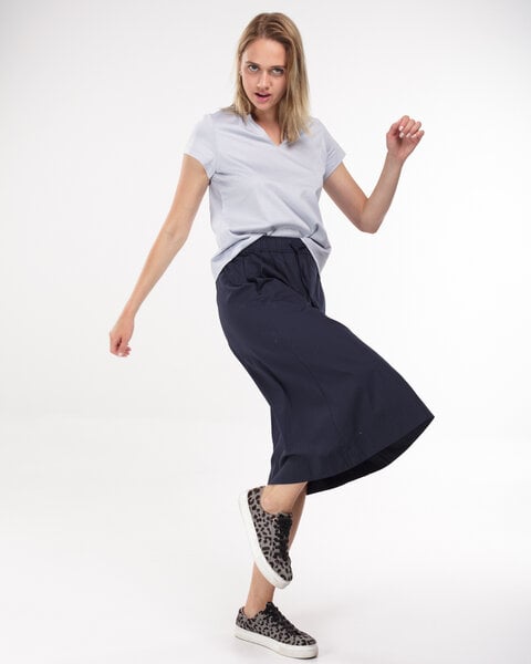 Alma & Lovis Sommerlicher Popeline-Rock im Midi-Style | Popeline Skirt von Alma & Lovis