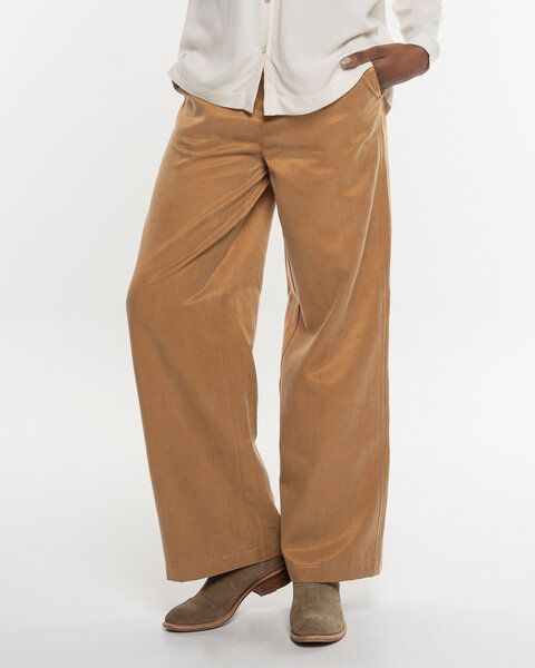 Alma & Lovis Weite Marlenehose aus softem Cotton-Lyocell-Mix | Luxury Marlene von Alma & Lovis