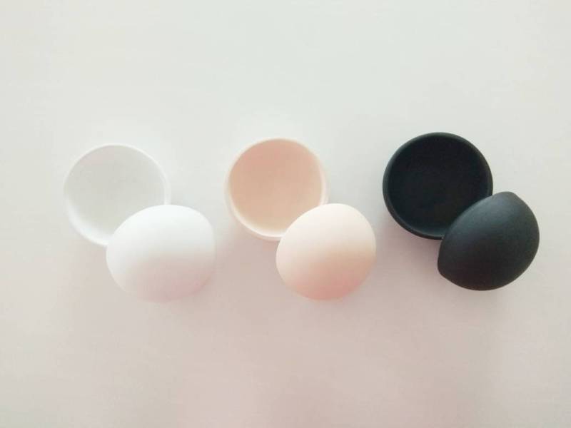 Schmuckschachtel | Keramik Schmuckschatulle Ring-Box Kerzenhalter Wohnkultur Frauen Geschenk Macaron Box - Farbe Wählen Weiß, Schwarz Oder Blush von AlmaNest