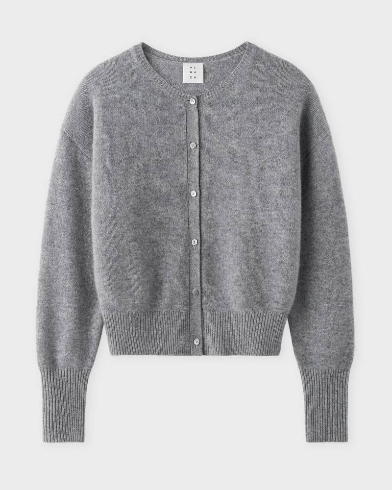Almada Label Cardigan Coco Light grey von Almada Label