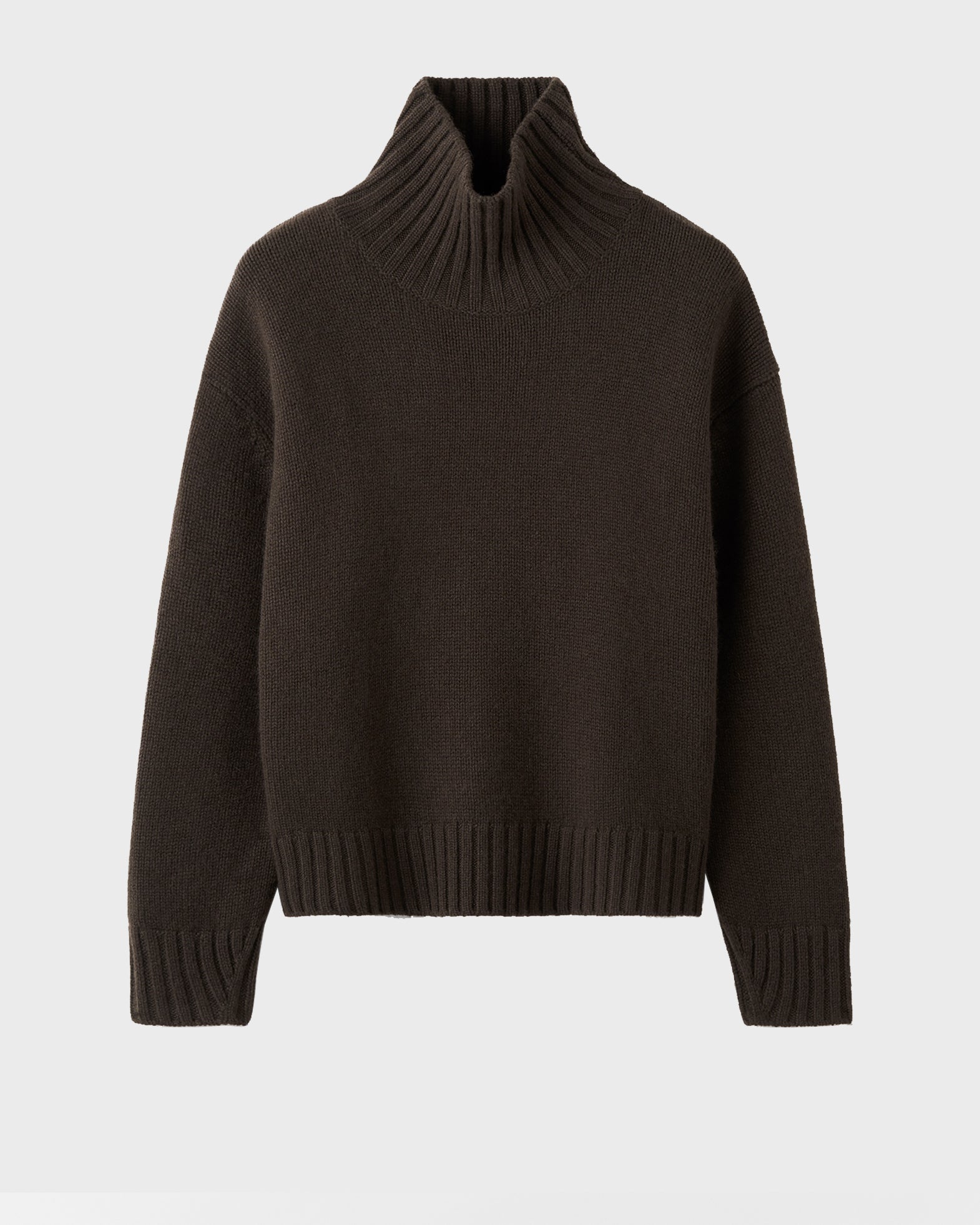 Almada Label Sweater Nola Turtleneck Chocolate von Almada Label