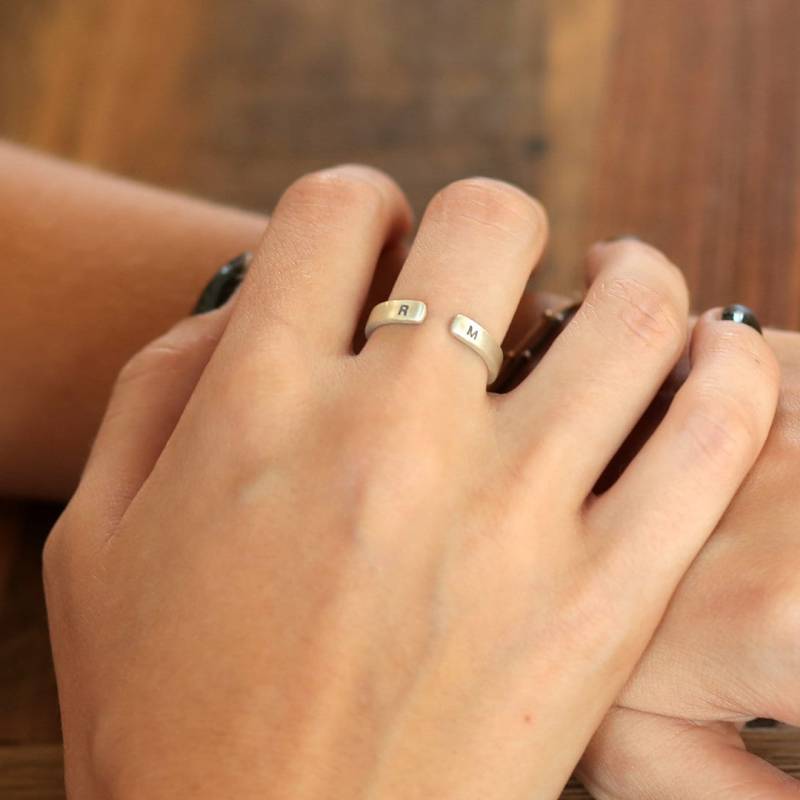 Persönliches Geschenk - Offenes Herz/sterling Silber von Almamylove