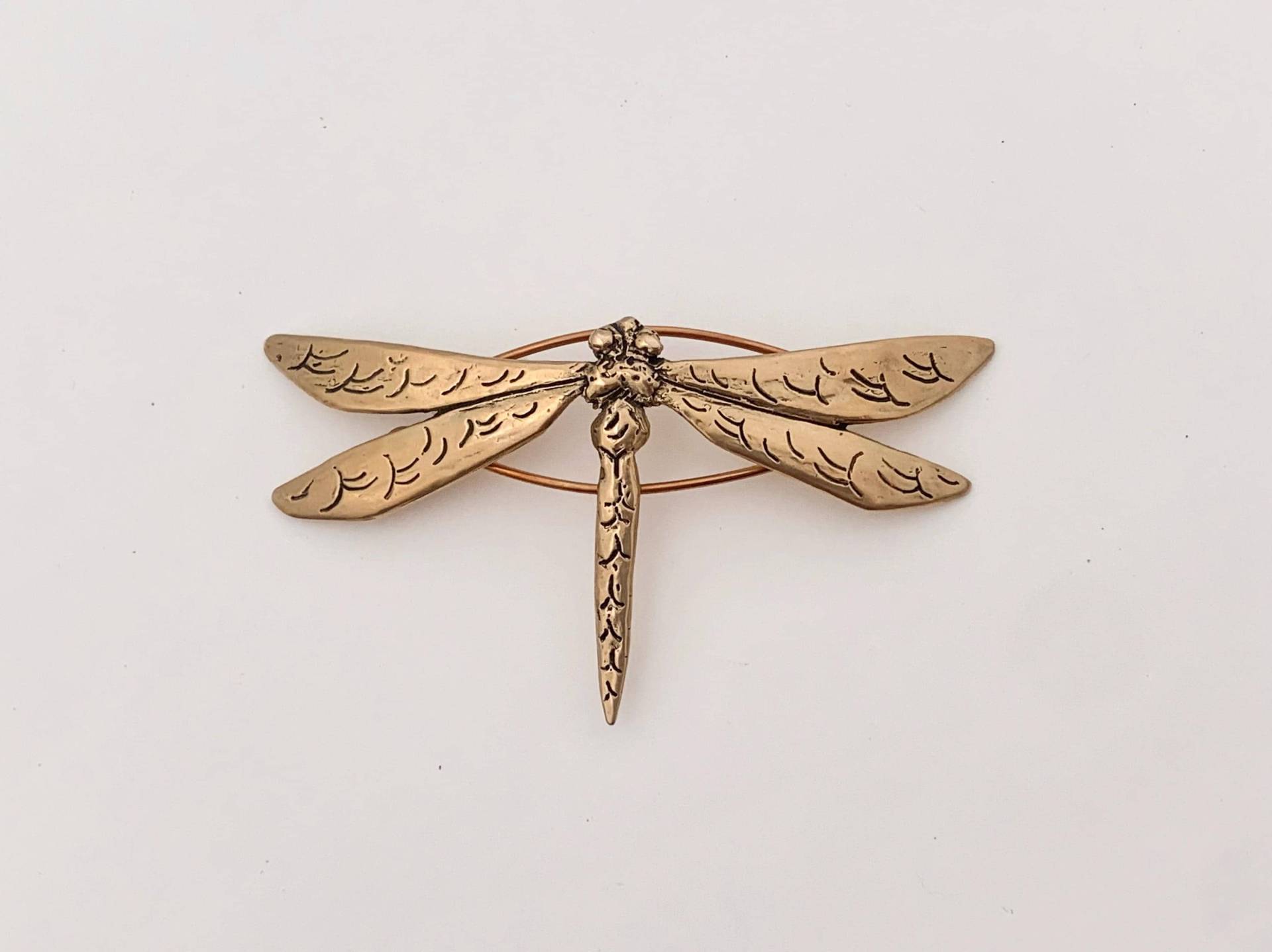 Libelle Haarspange von AlmanacForJune