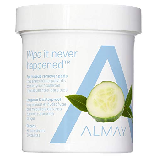 Almay 80 Stück Longwear and Waterproof Eye Makeup Remover Pads by Almay von Almay