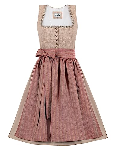 Almbock Dirndl Damen Midi | Dirndl Midi modern Made in Germany | Festliches Trachtenkleid zur Hochzeit oder Volksfest in Größe 38 von Almbock