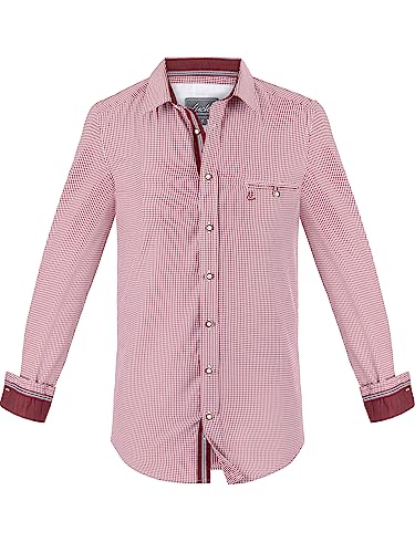 Almbock Exklusive Trachtenhemden | Hemd in rot mit Made in Germany | Hemd Langarm zur Hochzeit oder Oktoberfest in Größe XL Almbock Exklusive Trachtenhemden | Hemd in rot mit Made in Germany | Hemd Langarm zur Hochzeit oder Oktoberfest in Größe XL von Almbock
