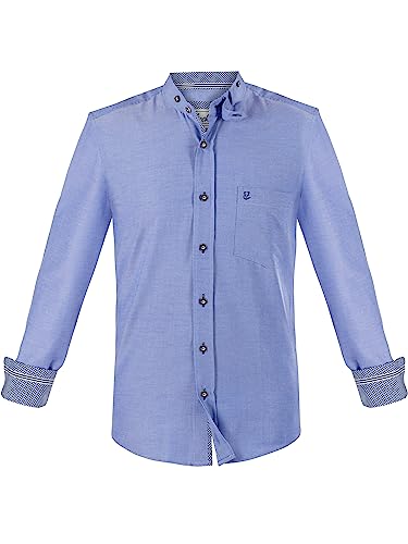Almbock Trachtenhemd Herren | Hemd Herren in blau Farbton Made in Germany | Trachtenhemd für Oktoberfest oder andere Anlässe in Größe XXL Almbock Trachtenhemd Herren | Hemd Herren in blau Farbton Made in Germany | Trachtenhemd für Oktoberfest oder andere Anlässe in Größe XXL von Almbock
