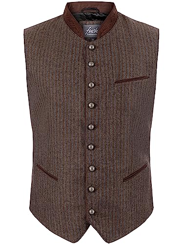 Almbock Traditionelle Trachtenweste | Weste für Herren elegant in braun Made in Germany | Festliche Trachtenweste für verschiedene Anlässe Größe 56 Almbock Traditionelle Trachtenweste | Weste für Herren elegant in braun Made in Germany | Festliche Trachtenweste für verschiedene Anlässe Größe 56 von Almbock
