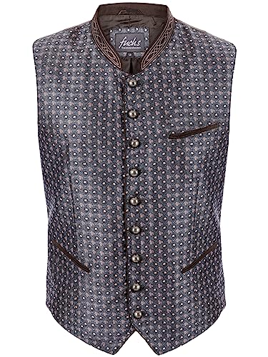 Almbock Traditionelle Trachtenweste | Weste für Herren elegant in grau Made in Germany | Festliche Trachtenweste für verschiedene Anlässe Größe 56 Almbock Traditionelle Trachtenweste | Weste für Herren elegant in grau Made in Germany | Festliche Trachtenweste für verschiedene Anlässe Größe 56 von Almbock