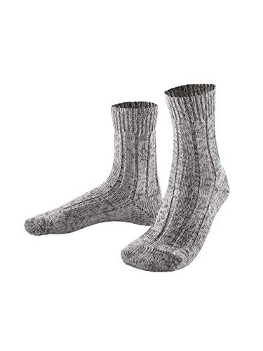 Almbock Wandersocken - Outdoor Socken aus Merinowolle - Norweger Socken grau in Gr. 42/43 Almbock Wandersocken - Outdoor Socken aus Merinowolle - Norweger Socken grau in Gr. 42/43 von Almbock