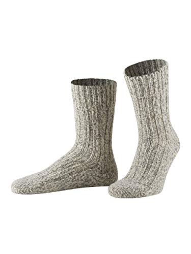 Almbock Wintersocken - Norwegersocken aus Merinowolle - Outdoorsocken anthrazit in Gr. 42-44 von Almbock