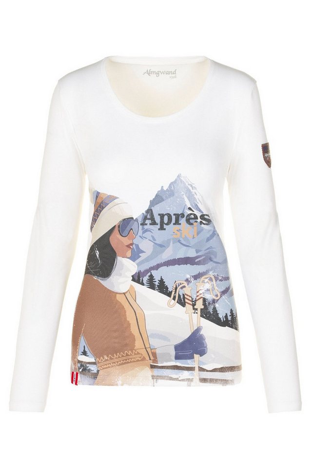 Almgwand Outdoorbluse Longsleeve Damen - TURMSTEIGALM - weiss Almgwand Outdoorbluse Longsleeve Damen - TURMSTEIGALM - weiss von Almgwand