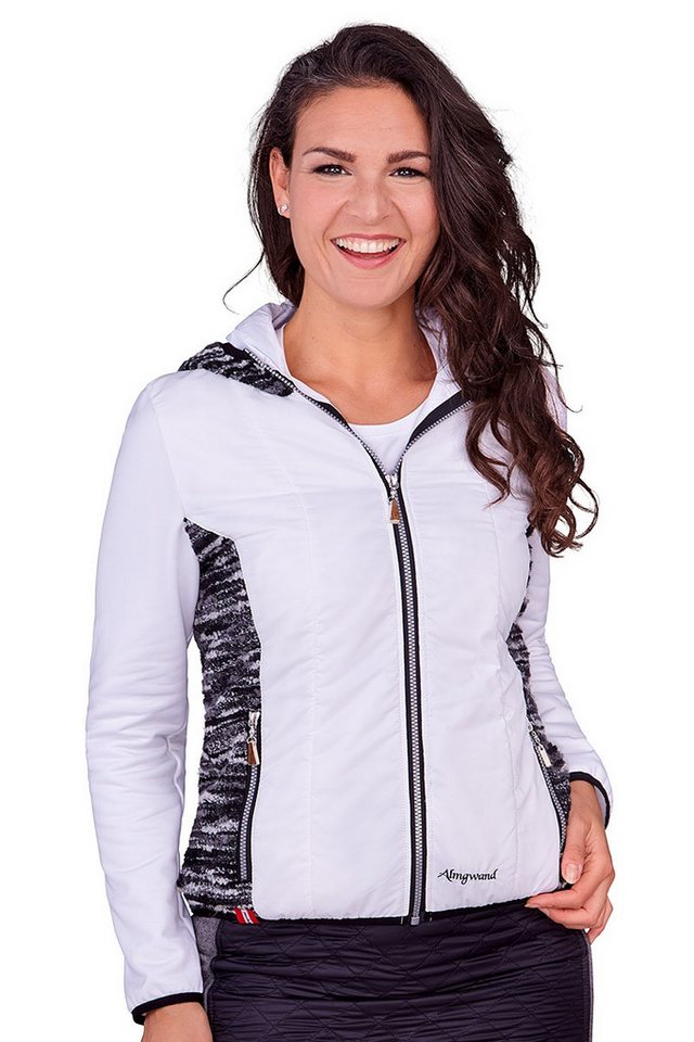 Almgwand Outdoorjacke Outdoorjacke Damen - EISKARSPITZE - weiß/schwarz von Almgwand