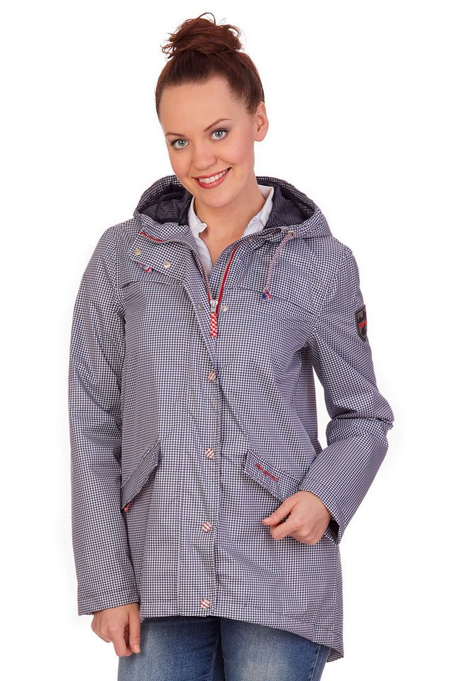Almgwand Outdoorjacke Regenjacke mit Mesh-Futter - RIEDKOPF - marine von Almgwand