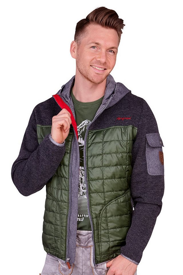Almgwand Outdoorjacke Steppjacke Herren - HEHLENKOPF - oliv/shadow von Almgwand