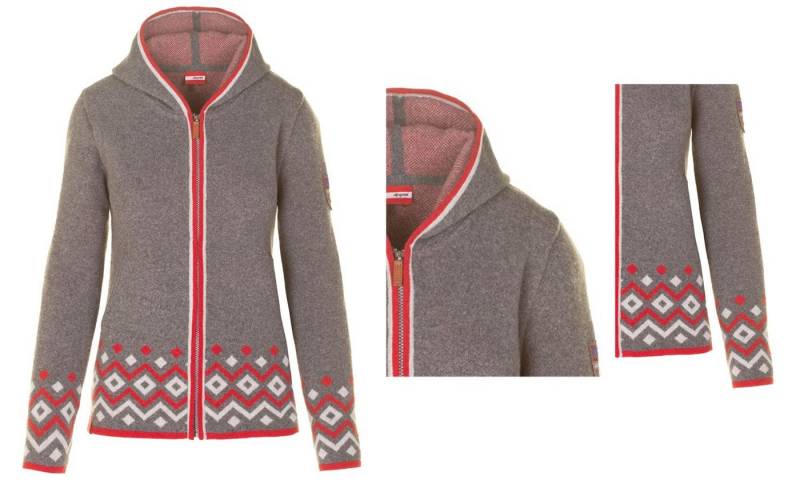 Almgwand Strickjacke Almgwand Steinbergalm Damen Strickjacke Cardigan 225203AD von Almgwand