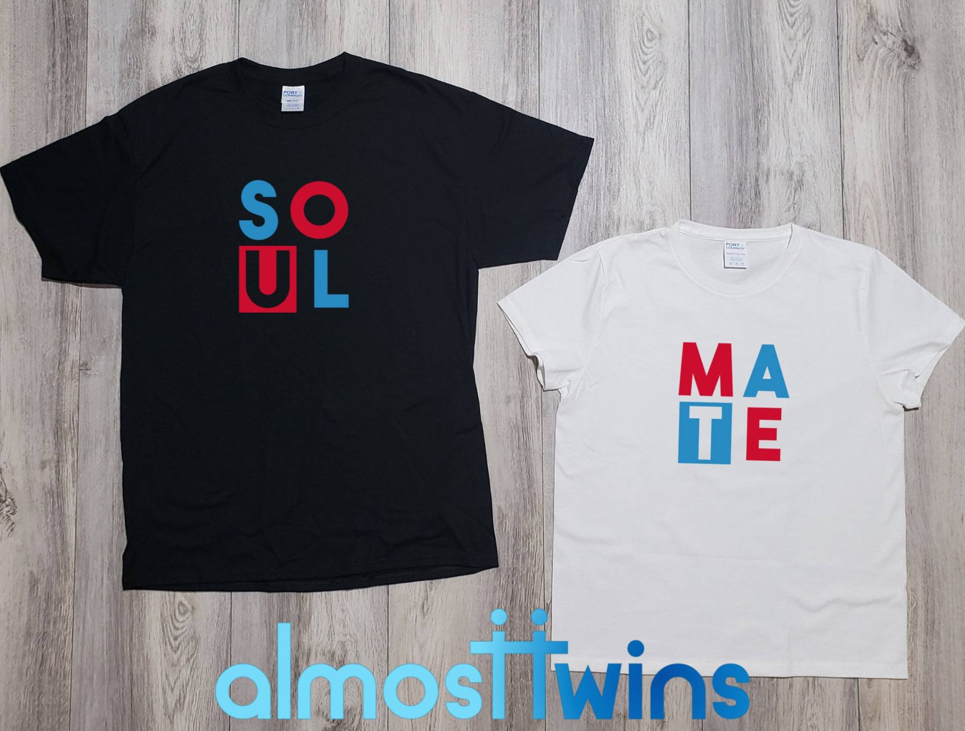 Paare Soul Mate T-Shirts, Passendes Liebesgeschenk Für Valentinstag, Hochzeitsreise Und Jahrestag Paare Soul Mate T-Shirts, Passendes Liebesgeschenk Für Valentinstag, Hochzeitsreise Und Jahrestag von AlmostTwinsClothing