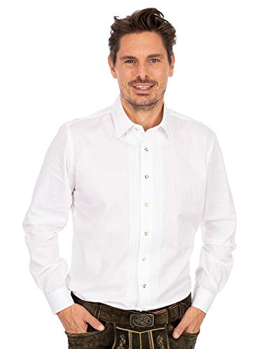 Almsach Herren Langarmhemd LF182 weiß XXL von Almsach