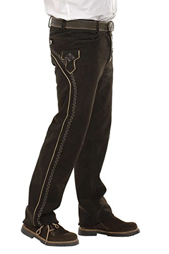 Almsach Herren Trachten Lederhose lang altschwarz 'Toni', ALTSCHWARZ, 56 Almsach Herren Trachten Lederhose lang altschwarz 'Toni', ALTSCHWARZ, 56 von Almsach