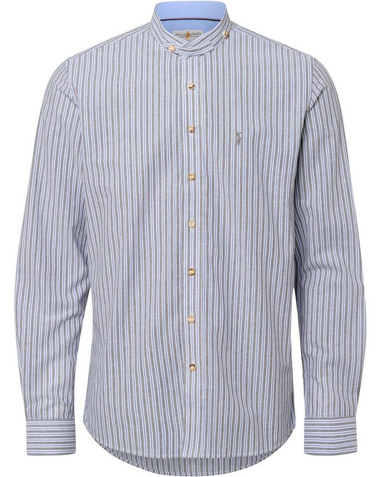 Almsach Trachtenhemd Streifenhemd Slim Fit von Almsach