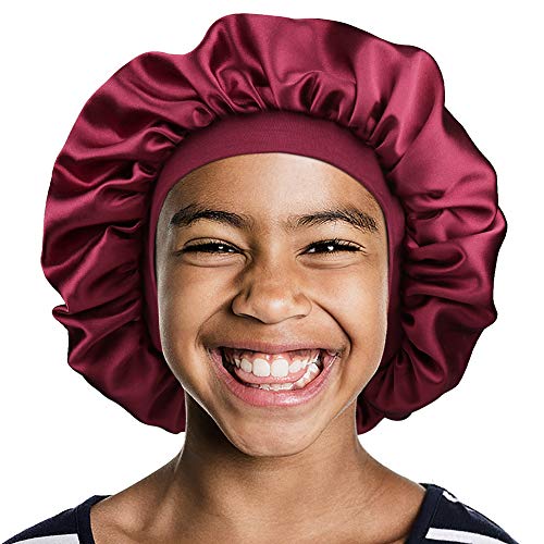 Alnorm Extra Große HaarmÜTze MÜTze Mädchen Soft Beanie Zum Schlafen von Alnorm