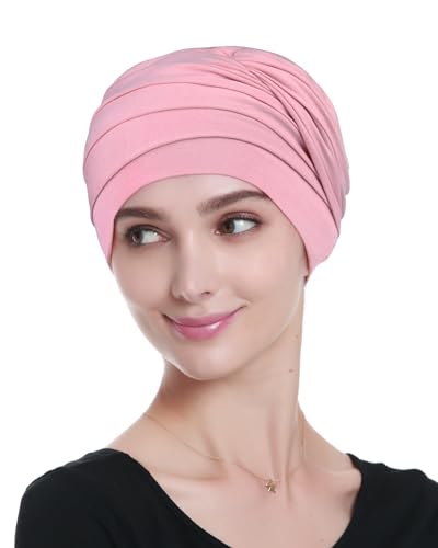 Alnorm Kopfbedeckung für Chemo-Haarausfall Hellrosa von Alnorm