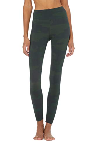 Alo Yoga Damen Vapor-Leggings mit hoher Taille Hose, Hunter Camouflage, S von Alo Yoga