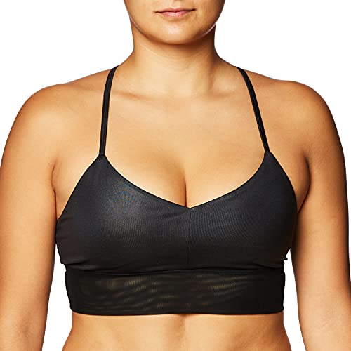 Alo Yoga Damen Lavish BH, Schwarz Glänzend/Schwarz, small von Alo Yoga