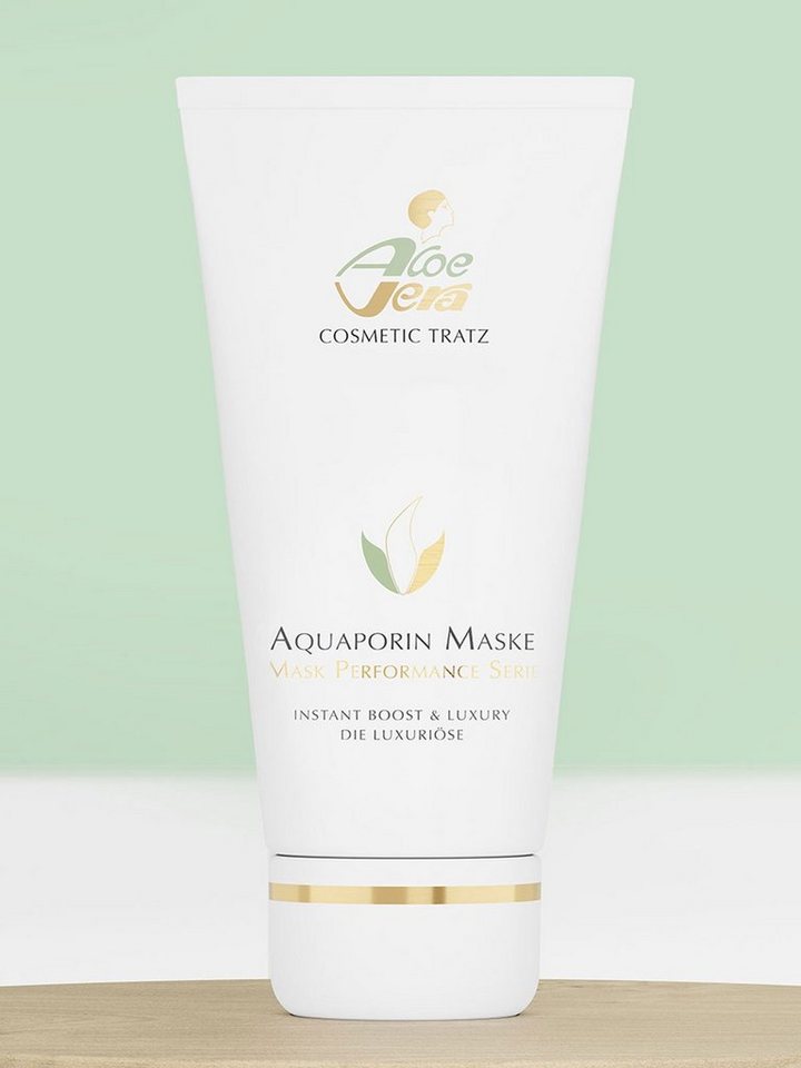 Aloe Vera Cosmetic Tratz Gesichtsmaske Aquaporin Maske MASK PERFORMANCE Anti-Aging Maske, 1-tlg., Frei von Mineralölen, Parabenen und PEG’s von Aloe Vera Cosmetic Tratz