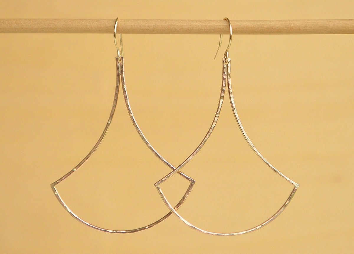 Große Single Scale Fisch-Skala Ohrringe, 14K Gold Filled Silber Hawaii Ohrringe Große Single Scale Fisch-Skala Ohrringe, 14K Gold Filled Silber Hawaii Ohrringe von AlohaMadeJewelry