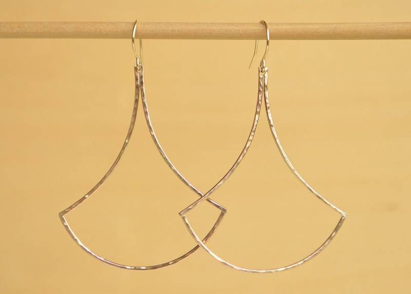 Große Single Scale Fisch-Skala Ohrringe, 14K Gold Filled Silber Hawaii Ohrringe Große Single Scale Fisch-Skala Ohrringe, 14K Gold Filled Silber Hawaii Ohrringe von AlohaMadeJewelry