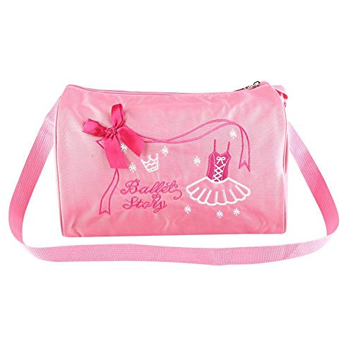 Alomejor M?dchen Kinder Tanz Ballett Badetasche Prinzessin Umh?ngetasche Rucksack Tasche Rosa von Alomejor