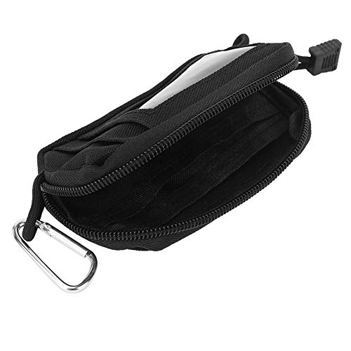 Mini Nylon Wallet Wasserdichter Reisegeldbeutel zum Blockieren der Taillenbrieftasche mit Molle-Aufsatz zum Klettern von Alomejor