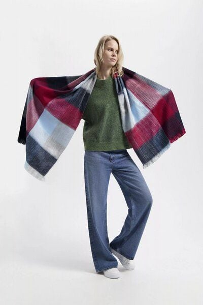 Alpaca Loca Alpaca Schal wunderbar weich tolle Blockfarben von Alpaca Loca