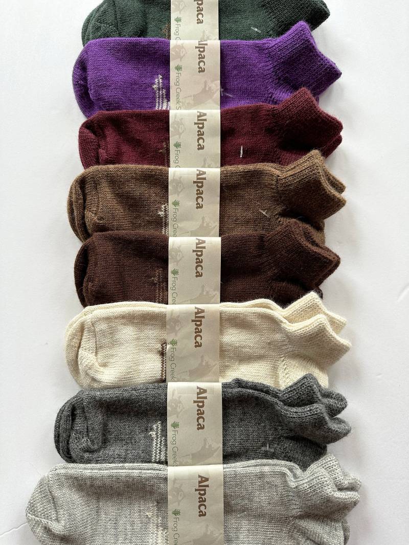 Knöchel Leichte Alpaka Wollsocken von AlpacaEmporium
